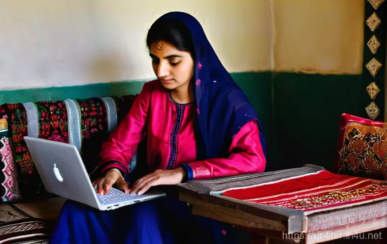 문해교육사와 필수 직업 기술 연구 - **Prompt 1: Empowering Future Leaders through Digital Skills in Pakistan**
    A vibrant and modern ...
